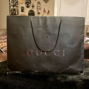 Authentic Vintage Gucci Gift Bag